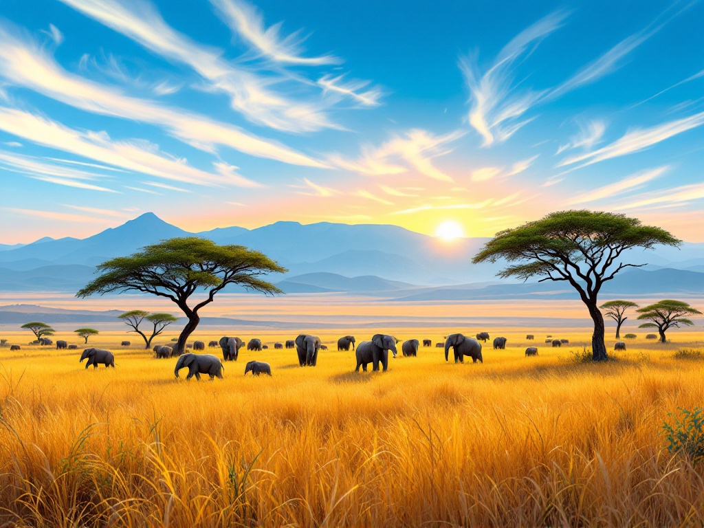 Kenia Landschaft
