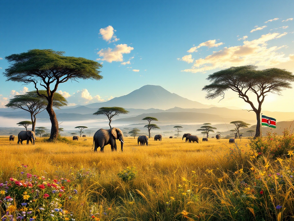 Kenia Landschaft