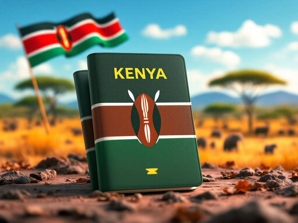 Kenia eVisa im Reisepass